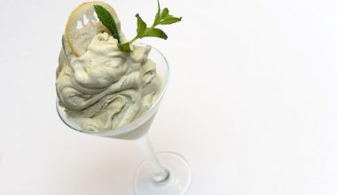 Helado de Té Verde