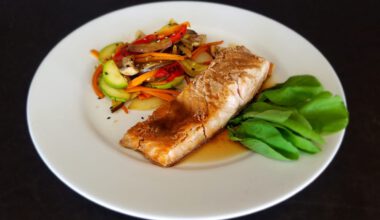 Salmón Teriyaki
